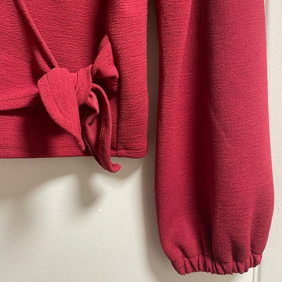 NWT Madewell Wrap Top - M - Picture 4 of 7